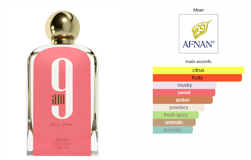 AFNAAN 9AM POUR FEMME 100ML/3.4 FL OZ
