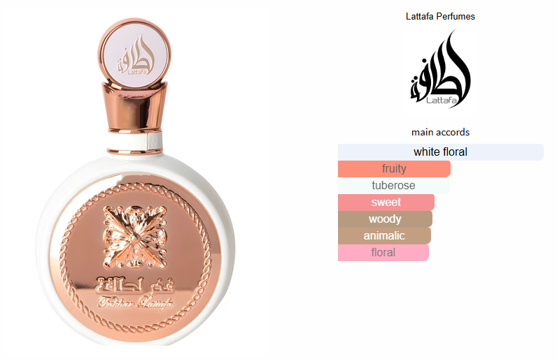 FAKHAR LATTAFA WHITE 100 ML / 3.4 FL OZ WOMEN