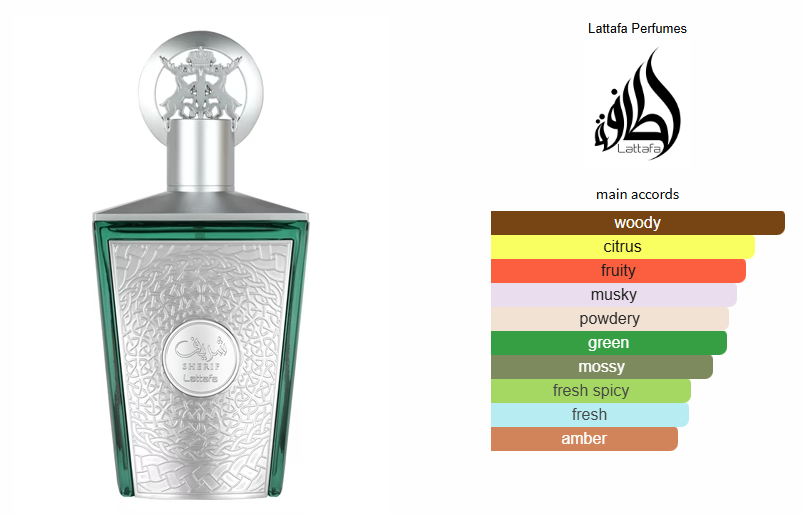 SHERIF 100ML PERFUME BY LATTAFA