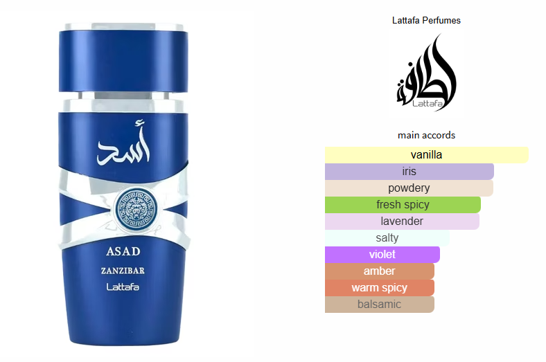 LATTAFA ASAD ZANZIBAR 100ML/3.4 FL OZ MEN