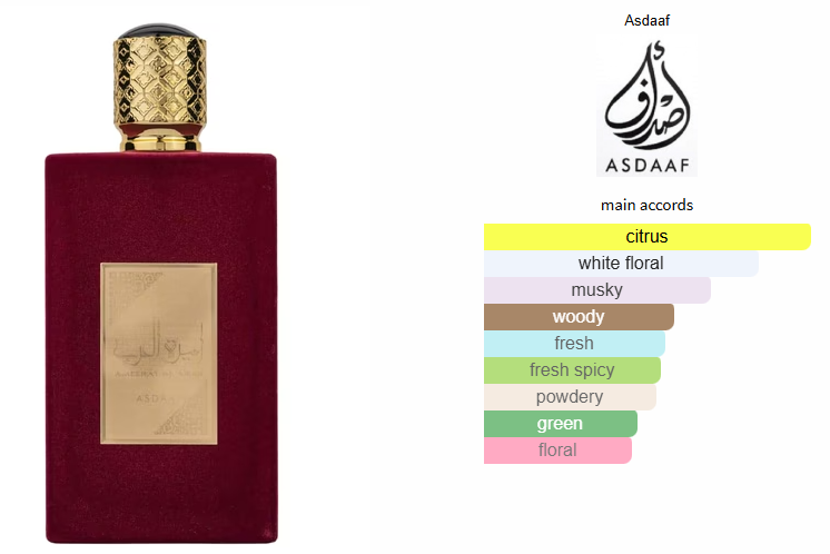 AMEERAT AL ARAB PERFUME 100 ML/3.4 FL OZ
