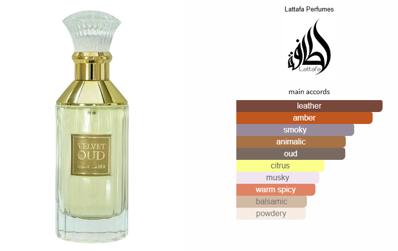 LATTAFA VELVET OUD 100ML/3.4 FL OZ UNISEX